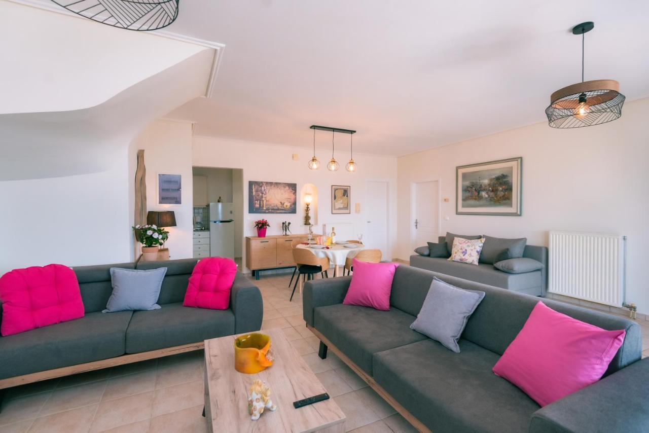 Georgia'S Holiday Apartment With Amazing Sea View Pórto Ráfti Extérieur photo